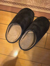 DMPD日式四季静音拖鞋女软底家用待客办公室棉拖家居室内地板男士冬季 灰色 28 cmXXL码（适合44-45） 实拍图