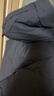 优衣库童装男童女童高性能复合连帽外套/保暖厚衣服473309 09 黑色 140 实拍图