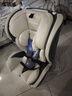 Heekin德国 儿童安全座椅汽车用0-4-12岁婴儿宝宝360度旋转ISOFIX硬接口 时尚灰(ISOFIX+360度旋转) 实拍图