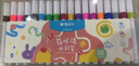 晨光(M&G)文具36色易可洗水彩笔儿童三角杆脸彩涂鸦画笔学生美术绘画用品生日礼物ACP901AV 实拍图