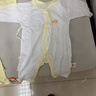 贝瑞加（Babyprints）婴儿连体衣2件装纯棉宝宝衣服新生儿柔软内衣透气爬服薄款 粉59 实拍图