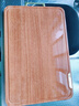 双枪金花梨木菜板整木砧板抗菌家用切菜实木案板36*24*2.5cm 实拍图