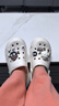 俞兆林（YUZHAOLIN）洞洞鞋男女EVA沙滩鞋凉拖鞋轻盈外穿拖鞋 YG519 白色 38-39 实拍图