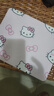 【办公标配】鼠标垫少女心凯蒂猫桌垫Hello kitty小号笔记本办公桌通用数码键盘垫 凯蒂猫 粉色6只 260*210*2mm（无锁边） 实拍图
