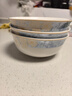 浩雅景德镇陶瓷米饭碗面碗大容量汤碗高颜值家用 时光漫步6英寸4只装 实拍图