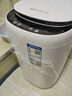 奥克斯（AUX）迷你洗衣机 全自动小型婴儿儿童宝宝内衣波轮洗衣机 带甩干烘干洗脱一体 【国补】4KG洗脱容量白色【洗烘一体】 实拍图
