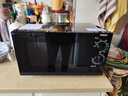 格兰仕（Galanz）微波炉烤箱一体机 平板式不锈钢内胆23升大容量家用光波炉机械旋钮操作简单G80F23SP-M8(S0) 实拍图