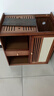 木马人移动茶桌家用小茶台客厅泡茶车茶几茶具套装自动烧水壶一体茶水柜 茶色-65长单抽单门（无盖板） 实拍图