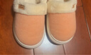 朴西雪糯冬季保暖女士包跟棉鞋产后孕妇防寒月子鞋 蜜桃粉 38-39 实拍图