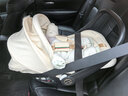 怡戈（Ekobebe）小元宝新生婴儿提篮式儿童安全座椅汽车用宝宝便携车载提篮奶酪白 实拍图