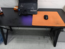 灏森梦电脑桌台式电竞游戏桌椅套装碳纤维纹理组合桌子家用办公学习书桌 【Max-配件款】碳纤维+黑架140CM 实拍图