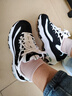 斯凯奇（Skechers）女鞋秋季厚底老爹鞋百搭熊猫鞋软底舒适外穿休闲运动鞋11959 实拍图