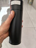 水莫停保温杯男士2025款316不锈钢一键速开茶水分离泡茶送老师礼物水杯 绅士黑 580ml 一键速开大容量 实拍图