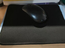 灵蛇（LINGSHE）鼠标垫 260*210*3mm 量贩式企业办公电脑桌垫小号 精密包边防滑可水洗 10个装 P01黑色 实拍图