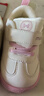 牧童学步鞋春秋季童鞋男童机能软底婴儿面包鞋革面女宝宝鞋 樱花粉17 实拍图