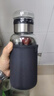 新款玻璃杯泡茶水分离带茶仓大容量加厚水杯 大容量吨吨杯【送杯套+茶隔+提手】 【1000ML】 实拍图