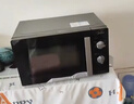 美的（Midea）变频微波炉 双旋便捷操作 五档火力速热 360°转盘加热 20L精巧容量 微碳系列PM20A1 实拍图
