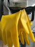 南洋牛筋乳胶100克手套防水防油清洗劳保手套中号*10双/打 原厂授权 实拍图