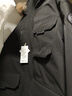 京东京造【进口极寒95鹅绒服】羽绒服男外套女冬季新款中长款 曜石黑 L 实拍图