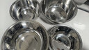 美厨（MAXCOOK）304不锈钢盆筛四件套 加大加厚调料盆洗菜盆 米筛味斗套装MCWA559 实拍图