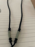 通幽阁手工编织和田玉吊坠挂绳玉坠编绳挂件绳吊绳男翡翠吊坠绳女项链绳 和田玉黑绳 实拍图