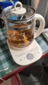 苏泊尔（SUPOR）养生壶 1.5L煮茶器花茶壶 电水壶烧水壶电热水壶开水壶 保温煮茶壶玻璃电茶壶 SW-15YJ33B 实拍图
