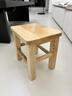 小匠材实木凳子家用客厅矮凳孩子矮款茶几方凳结实小板凳方26*21*25 实拍图