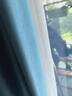 水星家纺窗帘遮光卧室全遮光布5A抗菌遮阳帘隔音简易挂钩式1.8x2.5米1片蓝 实拍图