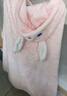 taoqibaby宝宝浴巾儿童带帽斗篷浴袍新生儿超软吸水浴巾包巾速干80*120cm 实拍图