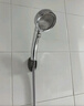 海立增压花洒淋浴喷头强劲加压一键开关洗澡通用浴霸莲蓬头铬色09912 实拍图