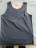 鸭鸭男士保暖衣背心男【鹅绒天丝德绒无痕】280g坎肩10A抗菌内衣马甲 实拍图
