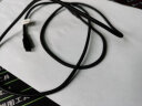 绿联Type-C转3.5MM转接线头车载AUX耳机接口音频线接汽车音响适用小米9华为P30一加7手机 USB-C转3.5MM音频公对公转换线 实拍图