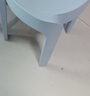 华恺之星 凳子家用塑料凳加厚圆凳高凳板凳餐椅餐凳叠摞凳子YK066蓝绿橘粉 实拍图
