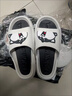 安尚芬夏凉拖鞋男时尚户外穿运动居家舒适浴室防臭防滑软底拖鞋女情侣鞋 黑白（汪星人） 42-43 【适合41-42】 实拍图