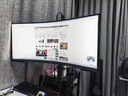 三星（SAMSUNG）玄龙骑士 34英寸护眼 G55T 165Hz 准4K带鱼屏 电竞2K曲面高刷游戏办公 台式笔记本外接 电脑显示器 LC34G55TWWBXXF 官方直营旗舰店 实拍图