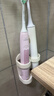 飞利浦（PHILIPS）【肖战推荐】声波电动牙刷钻石3系 圣诞礼物 情侣送男生/女友 微泡水流 HX5171/04淡粉色 国家补贴 实拍图