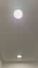 欧普照明（OPPLE）高显色铝材led筒灯Ra80天花灯吊顶孔灯桶灯铂钻IV明装免打孔24W白色筒灯4000K 实拍图