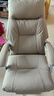 顾全老板椅家用加热按摩 舒适办公椅午休 电脑椅久坐C570H咖纤 实拍图