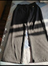 雪夕（XUEXI）妈妈秋冬装加绒加厚毛呢直筒裤中老年女冬季松紧腰休闲裤新款长裤 实拍图
