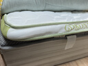 红蜻蜓（RED DRAGONFLY）乳胶床垫1.5米x2.0米记忆棉软垫家用卧室榻榻米垫子海绵租房专用 印花双拼-白绿【厚约6cm】 双人床-150x200cm【不易塌陷】 实拍图