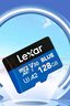 雷克沙（Lexar）128GB TF（MicroSD）存储卡 V30 4K 读205MB/s 无人机运动相机游戏机内存卡（SILVER PLUS） 实拍图