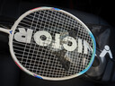 威克多（VICTOR）胜利黄雅琼全碳素球拍小铁锤TK-HMRL AM珍珠白5U已穿线送手胶单拍 实拍图