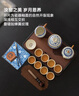京东京造整套茶具 青花汝窑功夫茶具套装青花缠枝莲19件套家用茶具 实拍图