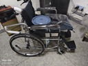 怡辉（YIHUI）轮椅瘫痪老人专用出行轻便折叠可躺带坐便器可大小便扶手可掀YY02 实拍图