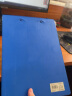 广博（GuangBo）A4书写文件夹板夹PVC全包胶书写垫板金属强力夹写字板办公用品颜色随机 WJ6110 实拍图