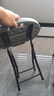 星恺（XINGKAI）塑料折叠凳子加厚家用餐凳便携客厅宿舍高圆凳小椅子 HK5202灰 实拍图