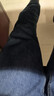 真维斯（Jeanswest）王一博代言牛仔裤男秋冬新款天丝舒适修身直筒高端潮牌休闲裤子男 深蓝+蓝色【天丝厚款组合】 32 码(2尺5) 【建议130-140斤】 实拍图