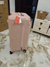 纯奢（CHEYSIR）五轮超大容量行李箱万向轮PC拉杆箱男女学生旅行箱密码箱包皮箱子 旗舰款-樱花粉·杯架+USB双充电口 28英寸 -抗菌内里【创新5轮-中长出差/旅游】 实拍图