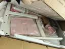 下一章儿童学习桌中小学生家用书桌卧室孩子写字桌写作业专用桌椅套装 尊享蓝【矫姿器+小台灯+阅读架】 【童趣双背椅  三层大书架】 实拍图