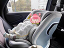 两只兔子安全座椅0-8岁宝宝儿童汽车座椅通风isize认证车载可坐可躺可旋转 求知2-极空黑 实拍图